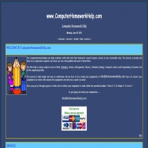 Computerhomeworkhelp.com Screenshot