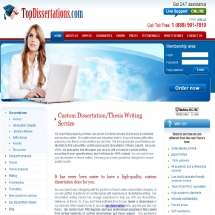 Topdissertations.com Screen