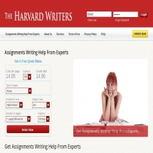 Theharvardwriters.com Screen